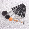 Vela.Yue Makeup Brush Set of 8 Portable Makeup Brushes Foundation