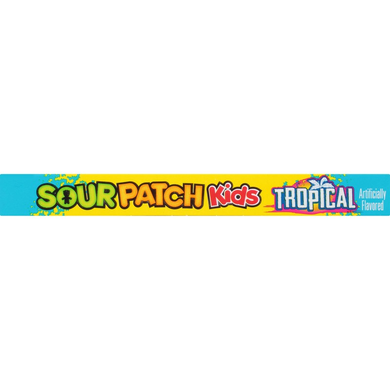 Sour Patch Kids Sweet and Sour Gummy Candy, Tropical, 3.5