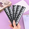 BAYTORY 5 Pcs Plastic Ruler 15cm, Small Rulers, Acrylic Bulk