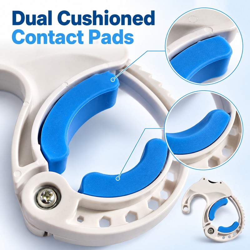 Adjustable Men's Personal Wellness Clamp for Intimate Use – Blue