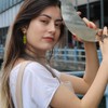 Madison Tyler Olive Dangle Earrings | Gold Plated Zinc Fruit