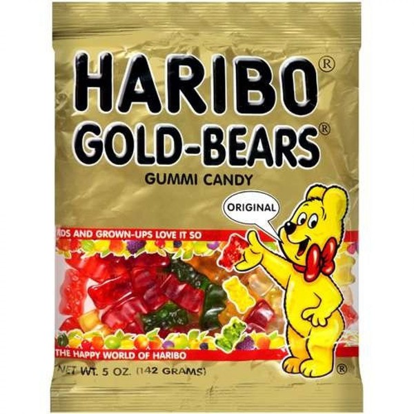 Haribo Gold Gummi Bears - Single Bag