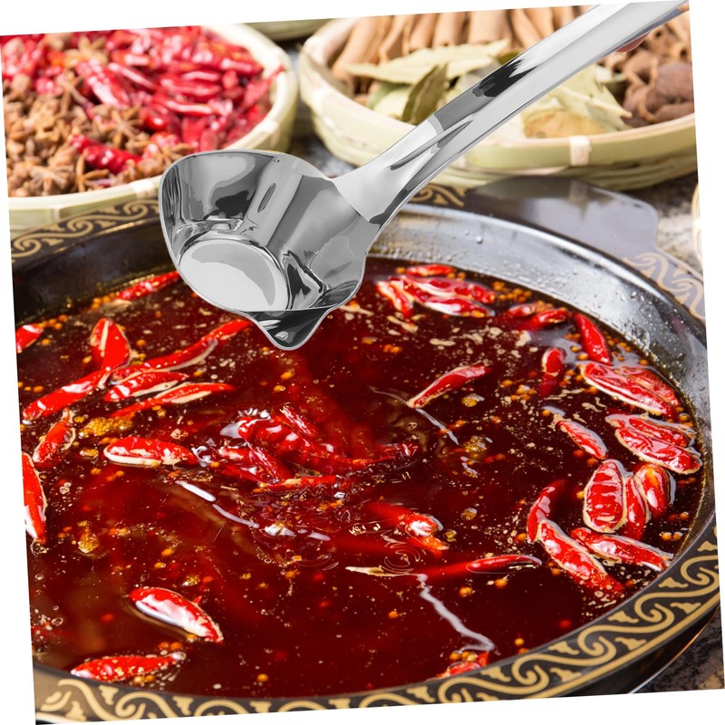Gatuida Stainless Steel Fat Separator Ladle for Hot Soup Gravy