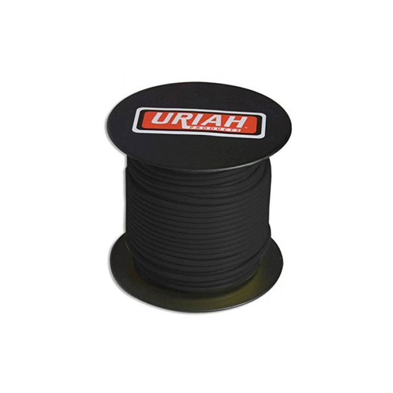 Uriah Products UA521470 100' Black Wire (14 AWG Stranded Spooled)
