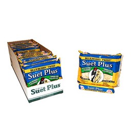 Suet Plus Suet Cakes 12 Pack of 11 oz Bird Suet Cakes (Blueberry Twist)
