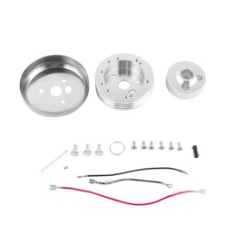 RADREPLA 5 & 6 Hole Steering Wheel Polished Hub Adapter Hub Connector for 69-94 Chevy GMC