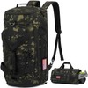 3-in-1 Tactical Gym & Travel Duffle Bag Backpack Men Multi-Functional