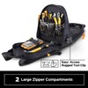 STEELHEAD 48-Pocket Heavy-Duty Tool Backpack, Padded Back Support, Reinforced Bottom,