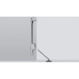 21699 Classic D Flap Holder with Magnetic Handle / 365 Right Nickel-Plated