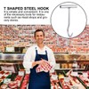 iplusmile Grill Meat Hook Butcher Hook Grill Hook Stainless Steel