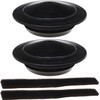 4 Pcs Front Suspension Strut Mount Cover Waterproof Dustproof Car