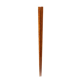 b2c Edo Wooden Chopsticks Square Iron Wood 8.5 inches (21.5 cm) (Wood Brown) | Chopsticks Square Modern Skewer Wooden Chopsticks Made in Japan