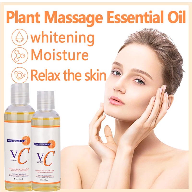 Vitamin C Body Oil - Moisturizer for Face & Body,