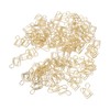 100pcs Shaped Paper Clips Prevent Slip Cute Decorative Metal Small