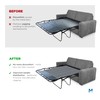 Meliusly Heavy Duty Sleeper Sofa Support Board (48x60 - Queen