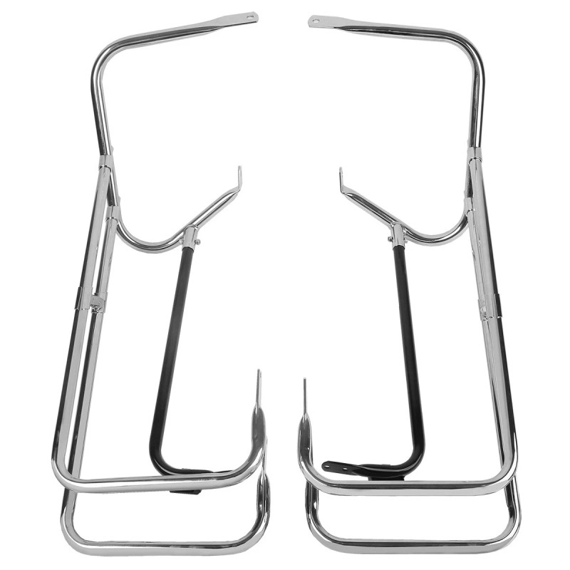 TCMT Saddlebag Guard Rail Mounts Bracket Fit For Harley Touring