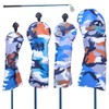 4PCS PU Leather Camouflage Waterproof Thicken Lining Golf Putter Head