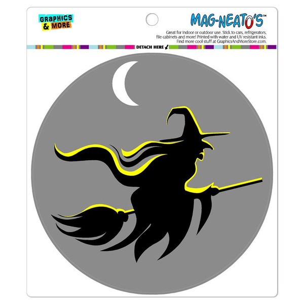 GRAPHICS & MORE Witch Halloween Automotive Car Refrigerator Locker Vinyl