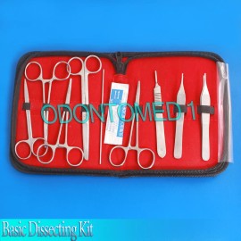 ODM Basic Dissecting Kit Veterinary, Surgical, Instruments,14 Pieces