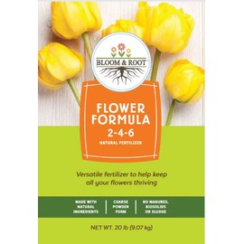 Bloom & Root Natural Flower Formula Fertilizer 2-4-6 (4 Pounds)