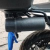 GIDIBII Motorcycle Universal Tool Tube Kit Waterproof Storage Canister Box+Mounting