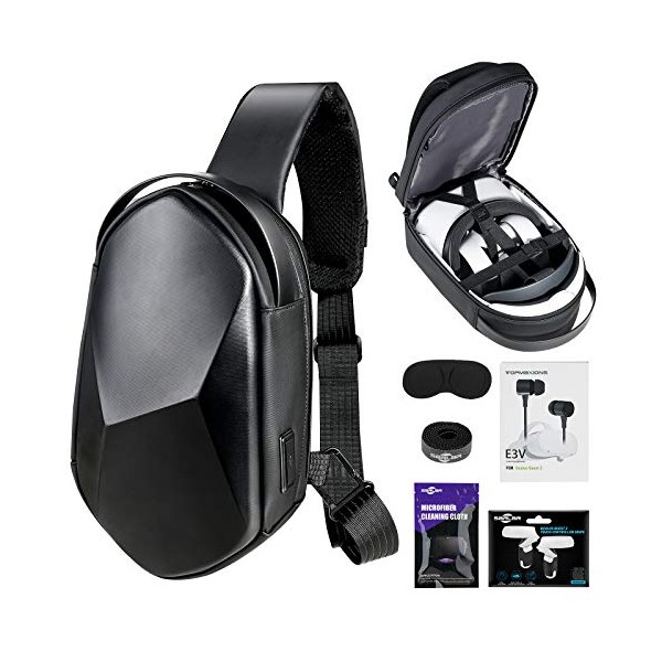 SARLAR Hard Chest Shoulder Backpack for Oculus Quest 2 VR