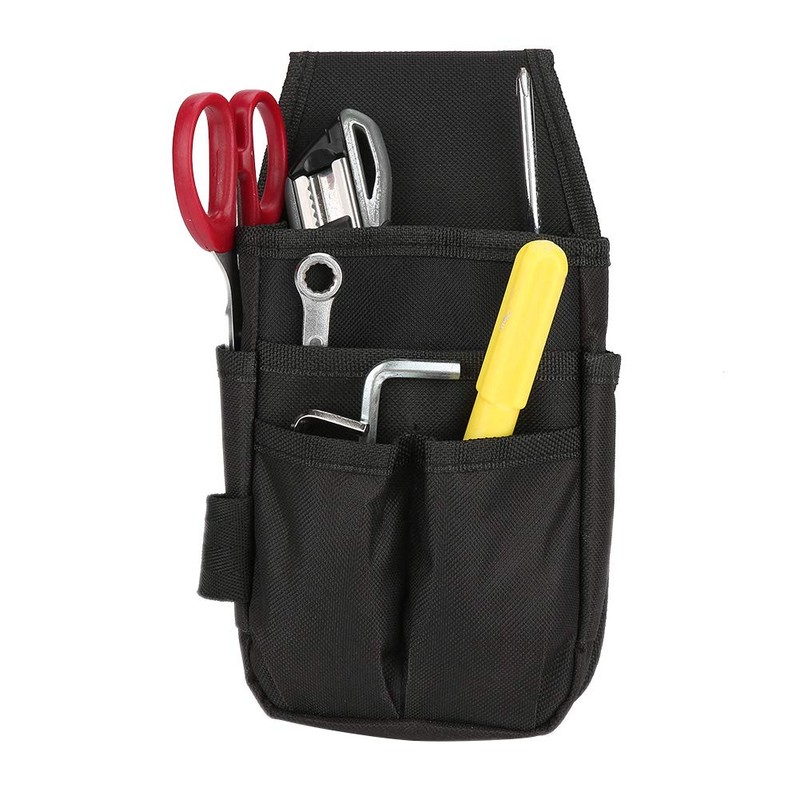 6 Pockets Tool Bag with Belt Tool Belt Bag Polyester