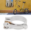 41mm Bike Seat Post Clamp CNC Aluminium Alloy Bicycle Quick