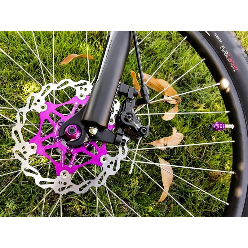 Dymoece Bicycle Floating Brake Disc 160 mm/180 mm with 6