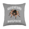 Mexican Red Knee Tarantula Whisperer Throw Pillow
