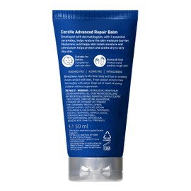 CeraVe Advanced Repair Balm 50ml, for Dry Skin, Hydrates, Soothes & Protects Skin, Developed with Dermatologists