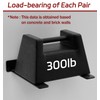12 Inch Shelf Brackets, 12 Pack Floating Shelf Bracket, 1/5”