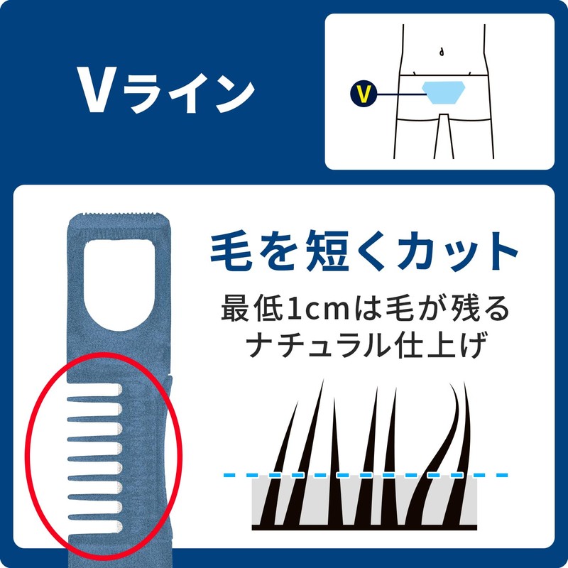 GATSBY (ギャツビー) VIO Trimmer [Body Trimmer for Men] [VIO Shaver