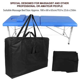 MAGT Massage Table Carry Bag, Professional Massage Tables Transport Bag Portable Massage Bed Carry Bag Shoulder Bag for Most Massage Beds 63 x 90 cm