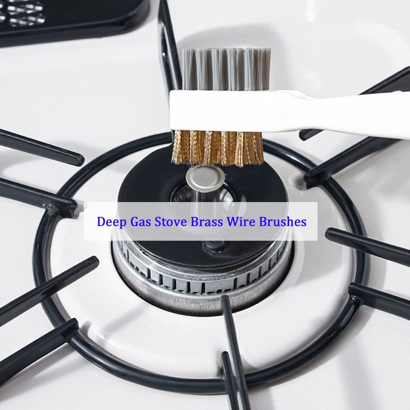 3 Pcs Kitchen Cleaning Scrub Brush and Scraper Tool Set,BetterJonny