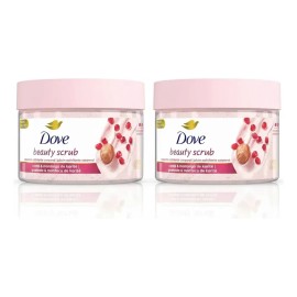 Jabón Corp Exfoliante Dove Granada, Manteca Karité280g(2pzs)
