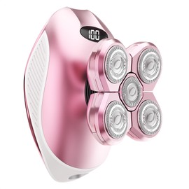 Electric Razors for Women, 5-in-1 Rechargeable Body Shaver - Waterproof Wet Dry Hair Remover - Trimmer for Lady Face Underarms Bikini,Lips,arms, Legs