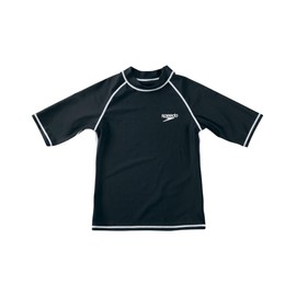 Speedo SD65J15 Junior Half Sleeve Rash Guard, Short Sleeve, UV Protection, Swimming, Unisex