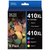 410XL Ink Cartridges High Yield Replacement for Epson 410 410XL