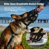 BARKLESS Dog Muzzle, Soft Basket Silicone Muzzle for Dogs to