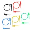 5Pcs Colorful Multimeter Electrical Test Dual SMD IC Silicone Lead