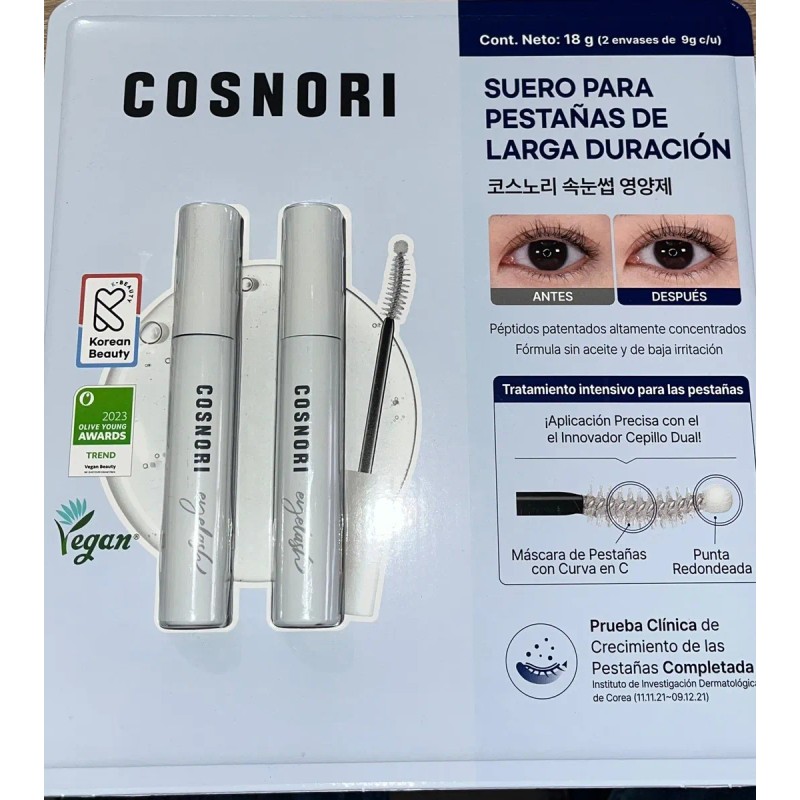 Cosnori Suero Para Pestaña De Larga Duración//korean Beauty