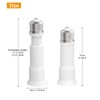 5 Pack Light Socket Extender, 8-10.5cm/3.1-4.1in E26/E27 Flexible Light Bulb