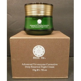 Shin Co Advanced Tri-enzyme Corrective Deep Renewal Night Cream 50g - 1.7 oz