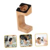 Mikinona 1pc Bamboo and Wooden Watch Stand Display Smart Charging