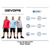 DEVOPS 2 Pack Men's Sun Protection Shirts UV SPF UPF