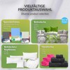 Etérea Carli Hand Towels, Single + Set + Bath Mat,