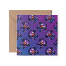 1 x Rubber Ducks Greeting Card - Gamer Boys Gaming Kids Bath Duckies Cute Duck Funny Novelty New Job Anniversary Valentine's Birthday #81571