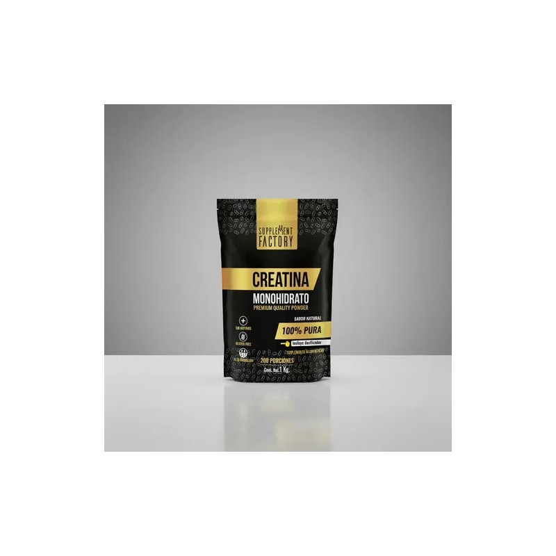 Creatina Monohidratada Pura 1 Kg Natural