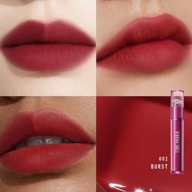 TIMEPHORIA Altera Tinte Labial Difuminador 002 Burst, Rojo Verdadero Acabado Brillante a Mate Suave, Difumina Líneas del Labio, Textura Aterciopelada Ligera Sin Pegajosidad, Maquillaje Labial Vibrante Hidratante y de Larga Duración